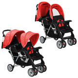 Dubbele kinderwagen