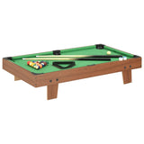 Mini-pooltafel 3 ft – met keuen en ballen