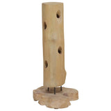 Wijnrek Voor 8 Flessen 40X30X80 Cm Massief Teakhout