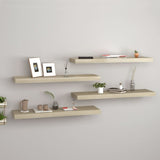Wandschap Zwevend 23X23,5X3,8 Cm Mdf