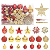 108-Delige Kerstballenset En Wit