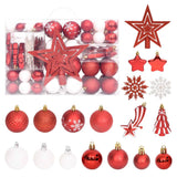 108-Delige Kerstballenset En Wit