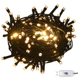 120-Delige Kerstballenset Met Piek En 300 Led's