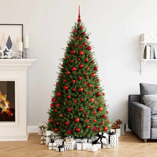 112-Delige Kerstballenset Polystyreen Rood Groen En Goudkleurig