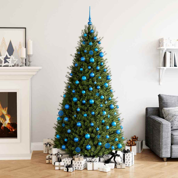 112-Delige Kerstballenset Polystyreen Rood Groen En Goudkleurig