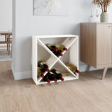 Wijnkast 56X25X56 Cm Massief Grenenhout
