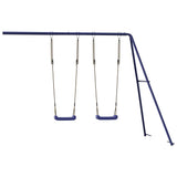 Schommels 2 St 265X185X188 Cm Blauw Polypropeen