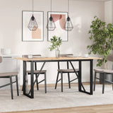 Eettafelpoten O-Frame 140X60X73 Cm Staal