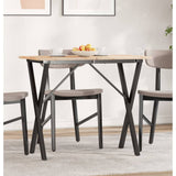 Eettafelpoten X-Frame 80X40X73 Cm Staal