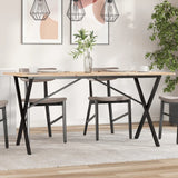 Eettafelpoten X-Frame 140X60X73 Cm Staal
