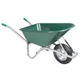Kruiwagen 90 L 150 Kg Gegalvaniseerd Staal En Kunststof Groen