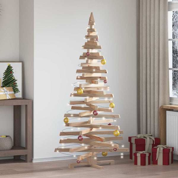 Houten Kerstboom Kotka Massief Grenenhout Naturel