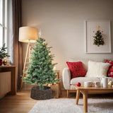 Kerstboomkraag Rond Dia. 60 X 22 Cm Waterhyacint