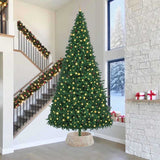 Kerstboomkraag Rond Dia. 60 X 22 Cm Waterhyacint