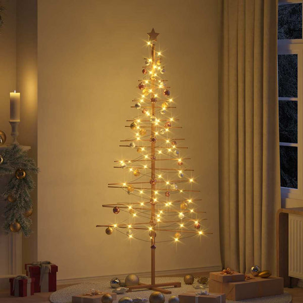 Houten Kerstboom Kotka Bamboe En Massief Grenenhout