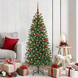 120-Delige Kerstballenset Met Piek En 300 Led's
