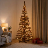Houten Kerstboom Kotka 240 Cm Massief Grenenhout