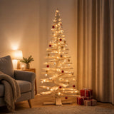 Houten Kerstboom Kotka 180 Cm Massief Grenenhout Natuurlijk