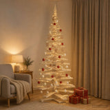 Houten Kerstboom Kotka 210 Cm Massief Grenenhout Natuurlijk