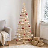 Houten Kerstboom Kotka 180 Cm Massief Grenenhout Natuurlijk
