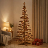 Houten Kerstboom Kotka 210 Cm Massief Grenenhout