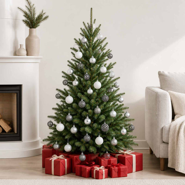 100-Delige Kerstballenset