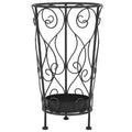 Parapluhouder Vintage Stijl 26X46 Cm Metaal Zwart