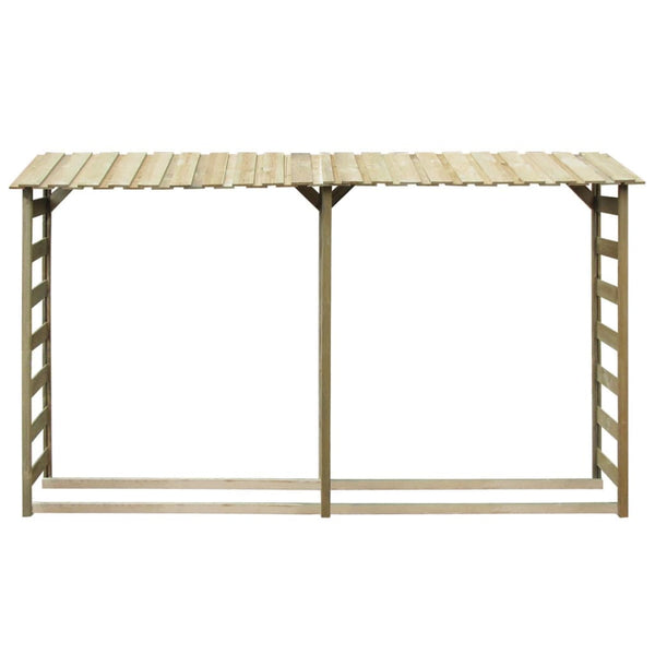 Haardhoutopslag 300X44X176 Cm Geïmpregneerd Grenenhout