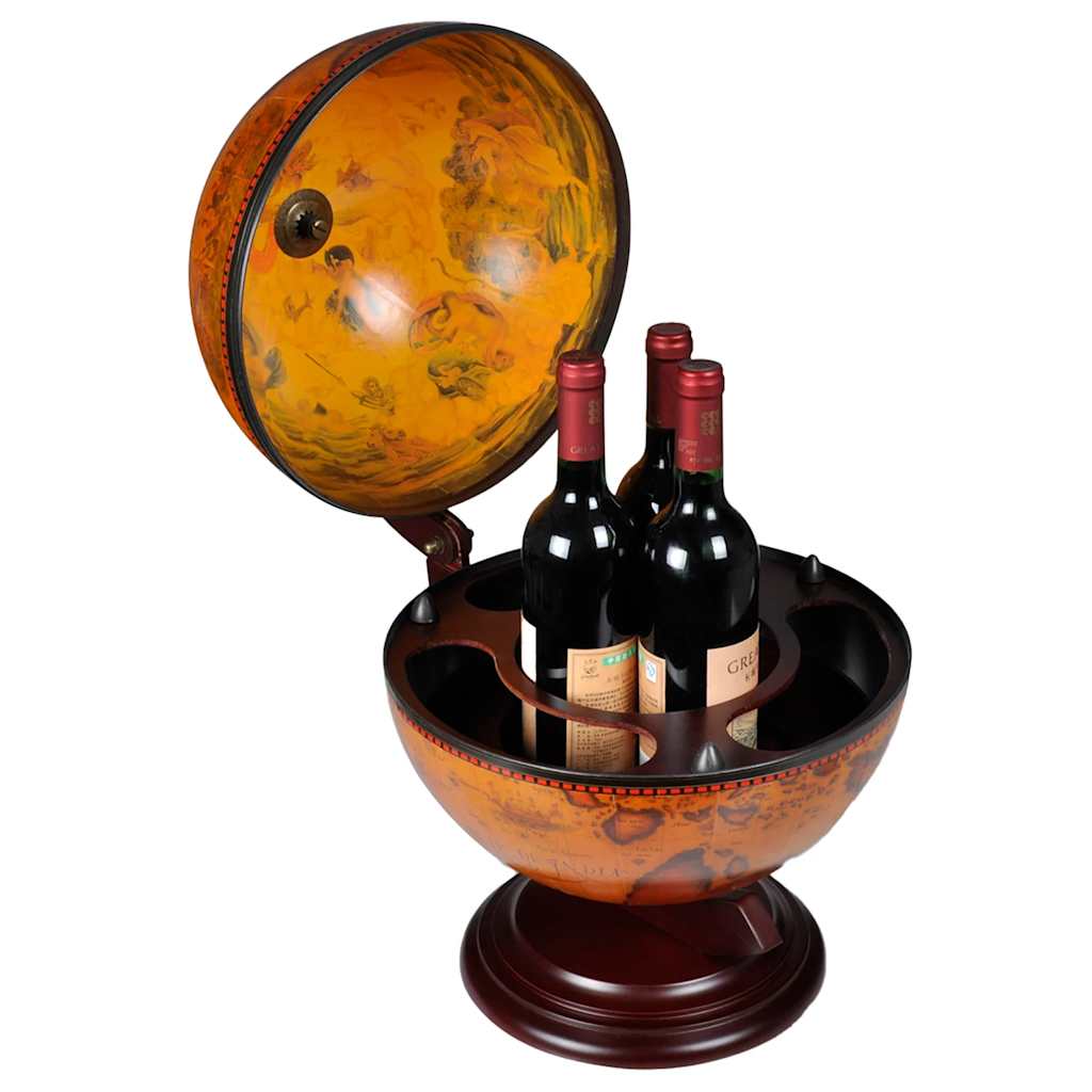 Globebar Tafelmodel Eucalyptushout
