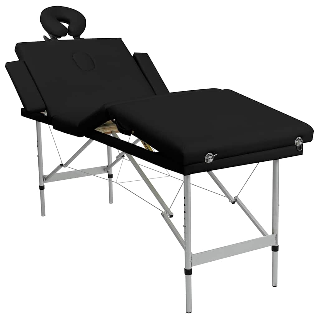 Massagetafel Inklapbaar Met Aluminium Frame (Vier Delen / )
