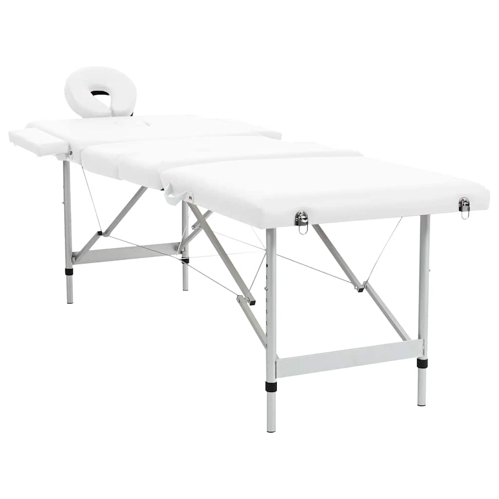 Massagetafel Inklapbaar Met Aluminium Frame (Vier Delen / )