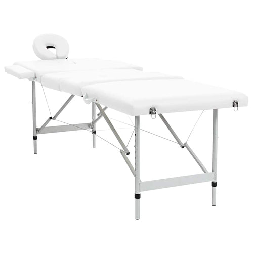 Massagetafel Inklapbaar Met Aluminium Frame (Vier Delen / )