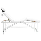 Massagetafel Inklapbaar Met Aluminium Frame (Vier Delen / )