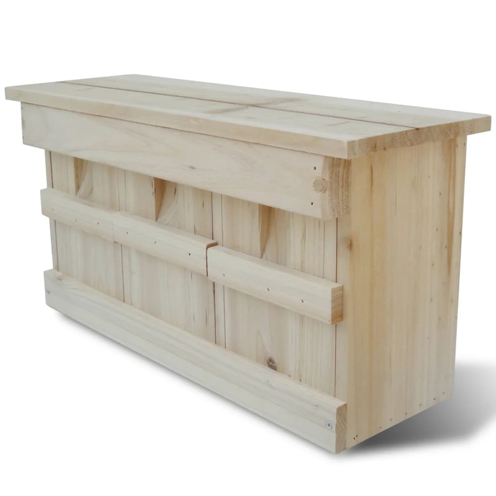 Mussenhuizen 44X15,5X21,5 Cm Hout