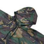 Regenponcho Voor Kamperen/Wandelen Leger Waterdicht