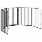 Openhaardhek Staal Zwart