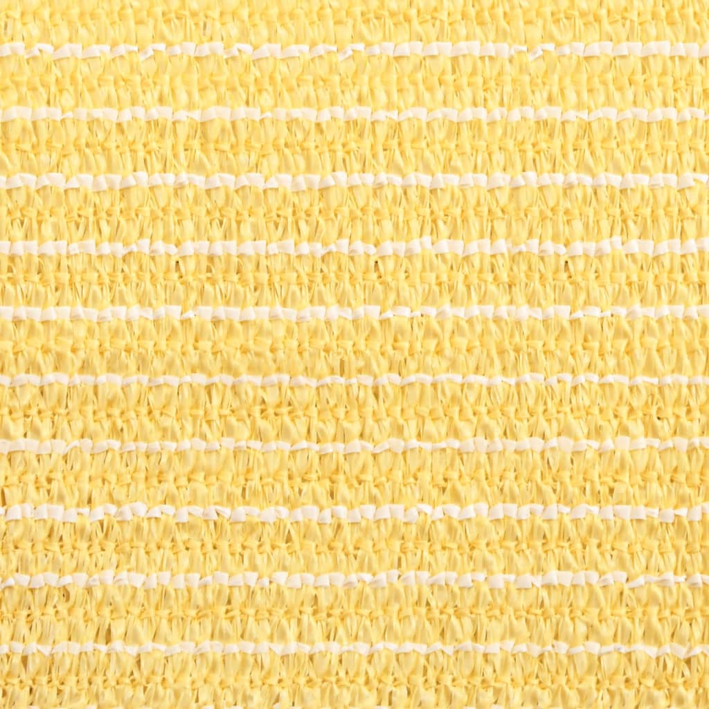 Zonnescherm Hdpe Driehoekig 3,6X3,6X3,6 M Beige