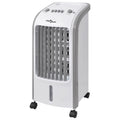 Luchtkoeler Draagbaar 80 W 4 L 25X26X56 Cm Grijs En Wit
