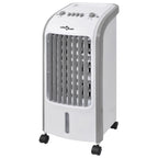 Luchtkoeler Draagbaar 80 W 4 L 25X26X56 Cm Grijs En Wit