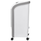 Luchtkoeler Draagbaar 80 W 4 L 25X26X56 Cm Grijs En Wit