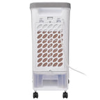 Luchtkoeler Draagbaar 80 W 4 L 25X26X56 Cm Grijs En Wit