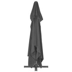 Parasol Met Draagbare Voet Kleurig