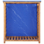 Haardhoutopslag 105X38X115 Cm Massief Acaciahout