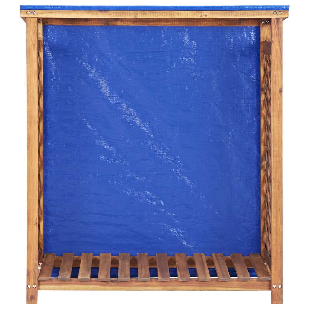 Haardhoutopslag 105X38X115 Cm Massief Acaciahout
