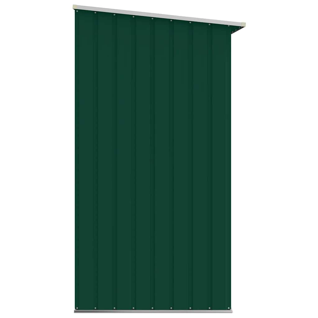 Haardhoutschuur 330X84X152 Cm Gegalvaniseerd Staal