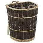 Houtmand Met Draagriemen 44,5X37X50 Cm Natuurlijk Wilgenhout