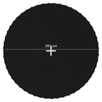 Springmat Voor 10 Feet/3,05 M Ronde Trampoline Stof Zwart