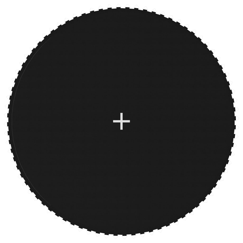 Springmat Voor 10 Feet/3,05 M Ronde Trampoline Stof Zwart