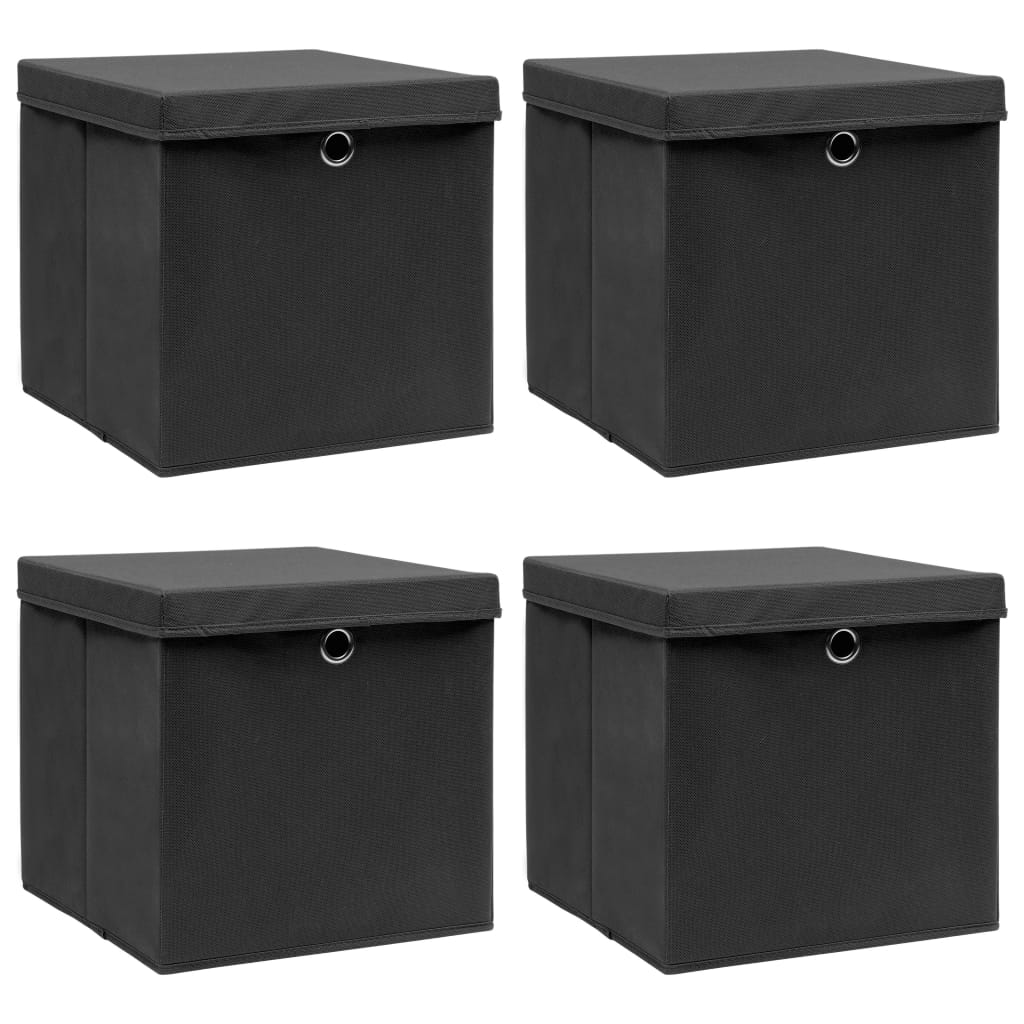 Opbergboxen Met Deksel 32X32X32 Cm Stof Roze