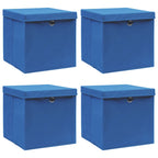 Opbergboxen Met Deksel 32X32X32 Cm Stof Roze
